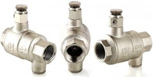 Обратный клапан с дренажем и воздухоотводчиком Обратный клапан с дренажем и воздухоотводчиком