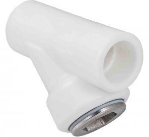 Пружинный обратный клапан, выполненный из полипропилена Пружинный обратный клапан, выполненный из полипропилена