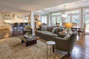 Планировка одноэтажного дома с достаточно большой площадью Планировка одноэтажного дома с достаточно большой площадью