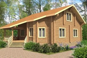 3D-проект простого, но в то же время комфортного дома в два этажа 3D-проект простого, но в то же время комфортного дома в два этажа