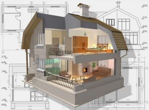 Здание с двумя этажами предоставляет широкие возможности для различных дизайнерских решений Здание с двумя этажами предоставляет широкие возможности для различных дизайнерских решений