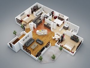 Необходимо заранее подумать о расположении всех нужных помещений внутри дома Необходимо заранее подумать о расположении всех нужных помещений внутри дома