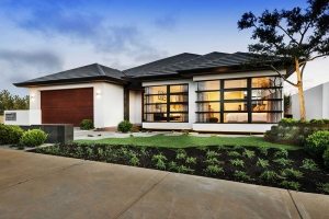 Интересный фасад дома из пеноблоков Интересный фасад дома из пеноблоков