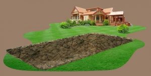 Шаг 1. Прежде всего, необходимо определить место под бассейн и выкопать котлован соответствующего размера Шаг 1. Прежде всего, необходимо определить место под бассейн и выкопать котлован соответствующего размера