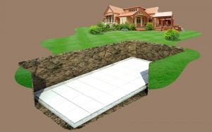 Шаг 3. На готовую подушку ложится пенопласт толщиной 5 см Шаг 3. На готовую подушку ложится пенопласт толщиной 5 см