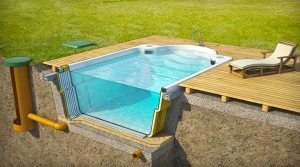 Схема установки композитной чаши Схема установки композитной чаши