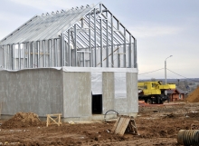 ЦСП является конструкционным материалом, придающим каркасным конструкциям жесткость ЦСП является конструкционным материалом, придающим каркасным конструкциям жесткость