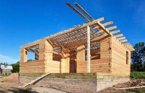 Строительство одноэтажного дома из деревянного бруса Строительство одноэтажного дома из деревянного бруса