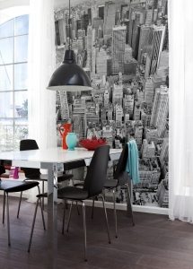 Фото, сделанные с высоты, и городские пейзажи отлично подходят для создания современного интерьера Фото, сделанные с высоты, и городские пейзажи отлично подходят для создания современного интерьера