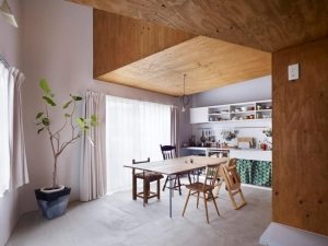 Штукатурка и листы влагостойкой фанеры в отделке деревянного дома Штукатурка и листы влагостойкой фанеры в отделке деревянного дома