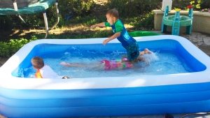 Прямоугольный детский бассейн из винила Прямоугольный детский бассейн из винила