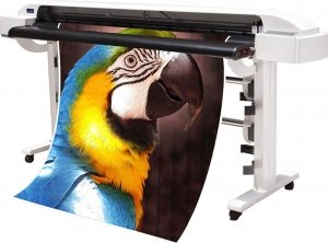 Печать изображения на баннерной ткани Печать изображения на баннерной ткани