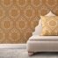 Рисунок на обоях перекликается с орнаментом диванной подушки Рисунок на обоях перекликается с орнаментом диванной подушки