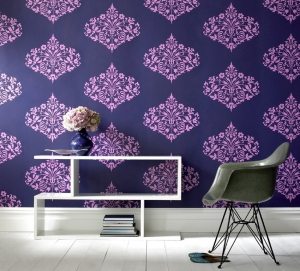 Смелые цвета обоев с объемными элементами придадут комнате яркость Смелые цвета обоев с объемными элементами придадут комнате яркость