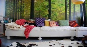 Трехмерные обои с изображением деревьев отлично подойдут для любителей природы Трехмерные обои с изображением деревьев отлично подойдут для любителей природы