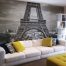 Изображение Эйфелевой башни привнесет в интерьер особый французский шик Изображение Эйфелевой башни привнесет в интерьер особый французский шик