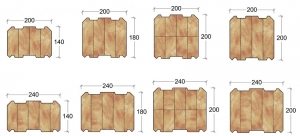 Стандартные размеры бруса Стандартные размеры бруса