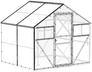 Чертеж каркаса парника из профильной трубы Чертеж каркаса парника из профильной трубы