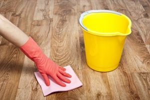 Водостойкий ламинат можно чистить с использованием моющих средств Водостойкий ламинат можно чистить с использованием моющих средств