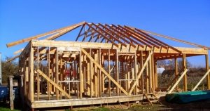 Стропильная система вальмовой крыши Стропильная система вальмовой крыши