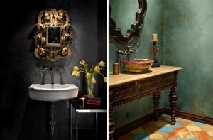 Примеры использования в ванной комнате влагостойкой штукатурки Примеры использования в ванной комнате влагостойкой штукатурки