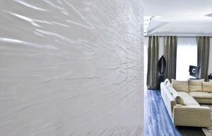 Фактурная штукатурка в интерьере гостинной Фактурная штукатурка в интерьере гостинной