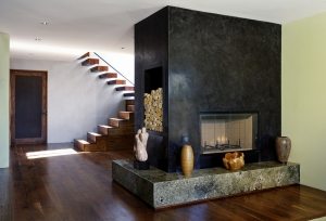 Отделка стен под черный мрамор – прекрасный вариант декорирования современного интерьера