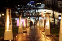 Уличные газовые инфракрасные обогреватели Уличные газовые инфракрасные обогреватели