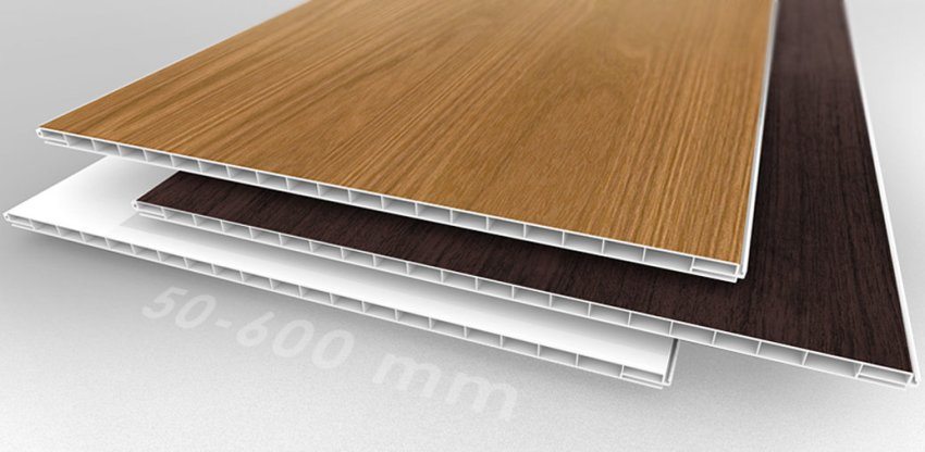 Оптимальная ширина панелей для отделки стен - 50-60 см