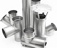 Одностенные дымоходы из нержавеющей стали Одностенные дымоходы из нержавеющей стали