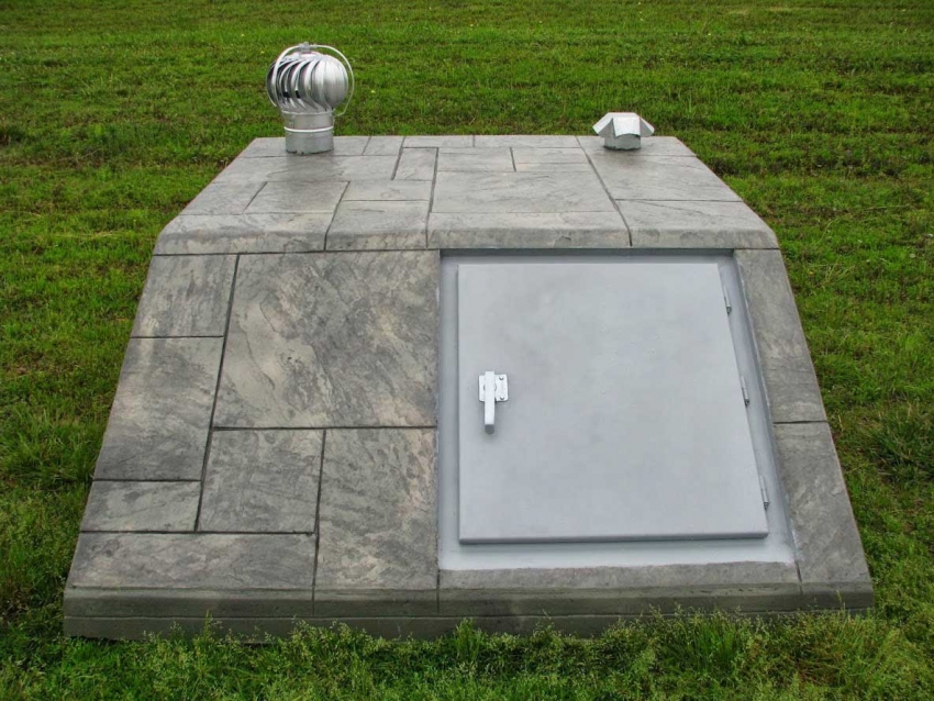 Вентиляционная система погреба с применением дефлекторов