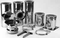 Сэндвич труба состоит из двух металлических гильз, между которыми проложен слой теплоизолятора Сэндвич труба состоит из двух металлических гильз, между которыми проложен слой теплоизолятора