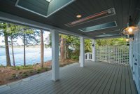 Потолочные ИК-обогреватели можно устанавливать не только внутри здания, но и снаружи, например, на веранде или в беседке Потолочные ИК-обогреватели можно устанавливать не только внутри здания, но и снаружи, например, на веранде или в беседке