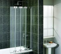 Ширма может использоваться в качестве защиты от влаги в ванной комнате Ширма может использоваться в качестве защиты от влаги в ванной комнате