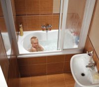 Ванна с душевой кабиной Ванна с душевой кабиной