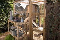 Курятник на 10 кур, построенный своими руками Курятник на 10 кур, построенный своими руками