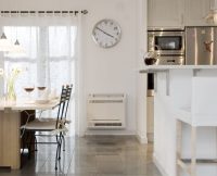 Энергосберегающий настенный обогреватель в гостинной Энергосберегающий настенный обогреватель в гостинной