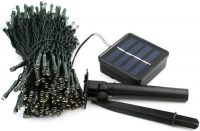 Уличная влагоустойчивая гирлянда, работающая от солнечной батареи Уличная влагоустойчивая гирлянда, работающая от солнечной батареи