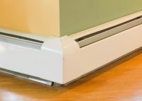 Для обогрева помещения площадью до 8 кв.м. потребуется электроплинтус мощностью 500Вт Для обогрева помещения площадью до 8 кв.м. потребуется электроплинтус мощностью 500Вт