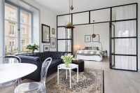 Стекло и металл хорошо сочетаются, помогая создать стильный современный интерьер Стекло и металл хорошо сочетаются, помогая создать стильный современный интерьер