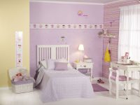 Симпатичный один вариант бордюра для детской Симпатичный один вариант бордюра для детской