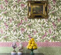 Бордюрная лента позволяет придать комнате изысканный вид Бордюрная лента позволяет придать комнате изысканный вид