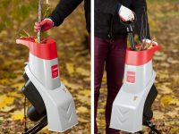 Безопасный шредер ЗУБР легко справляется с прутьями и ветками Безопасный шредер ЗУБР легко справляется с прутьями и ветками