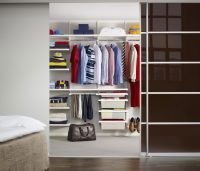 Гардеробная комната из каркасных конструкций Гардеробная комната из каркасных конструкций