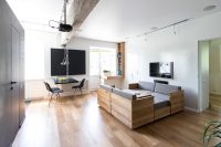 Мебель-конструктор можно передвигать в любое место комнаты