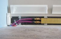 Для монтажа теплоплинтуса понадобятся трубы диаметром 16 мм Для монтажа теплоплинтуса понадобятся трубы диаметром 16 мм