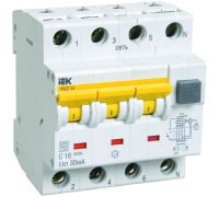 Автоматический выключатель дифференциального тока (АВДТ) Автоматический выключатель дифференциального тока (АВДТ)