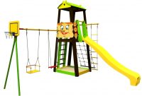 Спортивные комплексы, предназначенные для развития самых маленьких детей, обычно оснащены местом для песочницы Спортивные комплексы, предназначенные для развития самых маленьких детей, обычно оснащены местом для песочницы