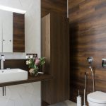 Дизайн ванной комнаты: фото отделки плиткой лучших интерьеров