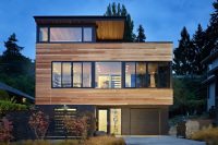 Современный коттедж из бетона и стекла Современный коттедж из бетона и стекла